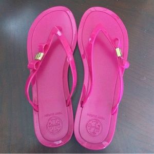 Tory Burch silicone sandals flip flops